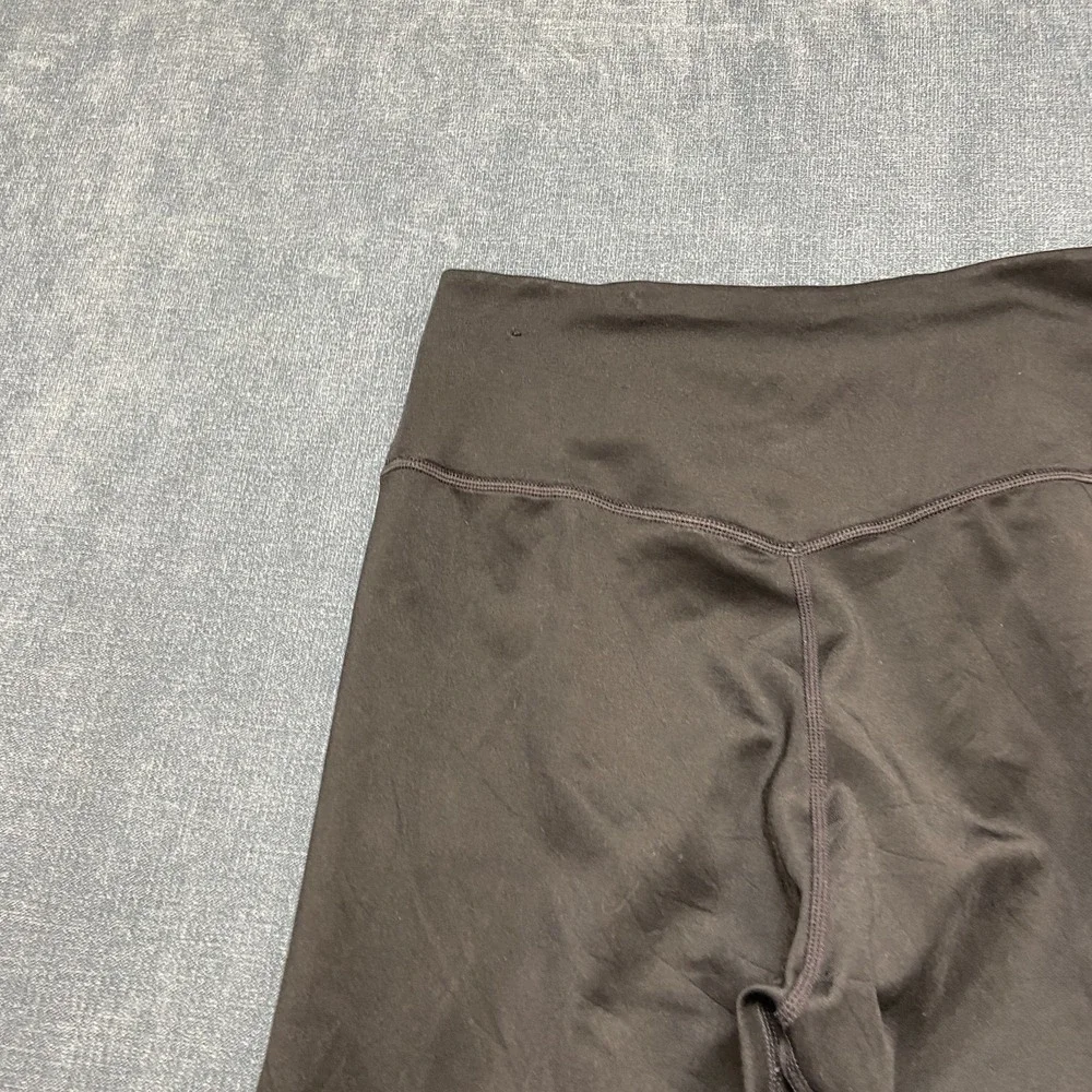 Nike Just Do It Dri Fit Leggings Women Small Black High Waisted Training Pull On